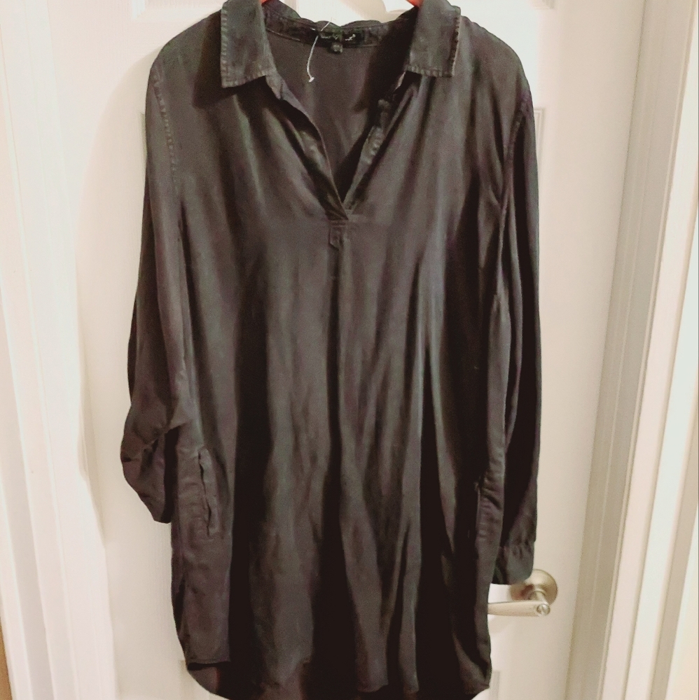 Black Shirt Dress